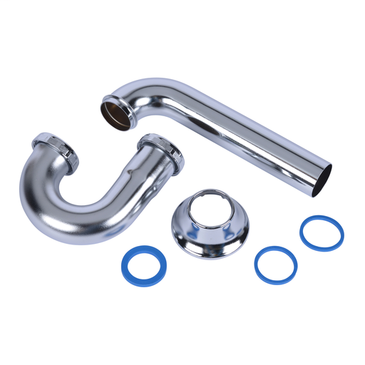Dearborn® 1-1/2" P-Trap - 17 Ga. w/ Deep Flange