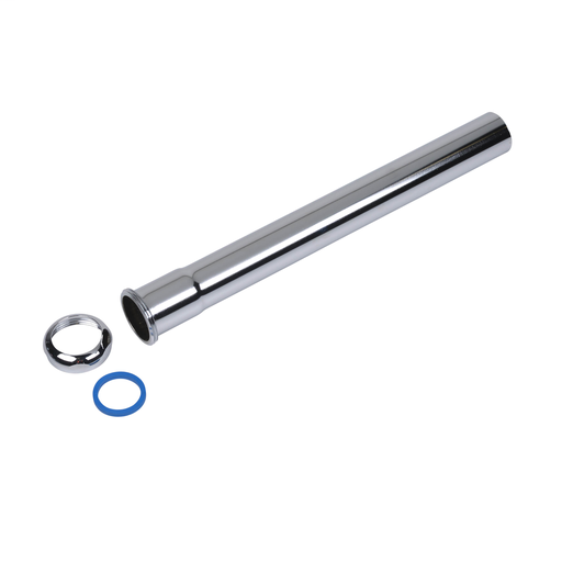 Dearborn® 1-1/4" x 12" Extension Tube w/ Slip Joint- 20 Ga. w/ Brass Nuts