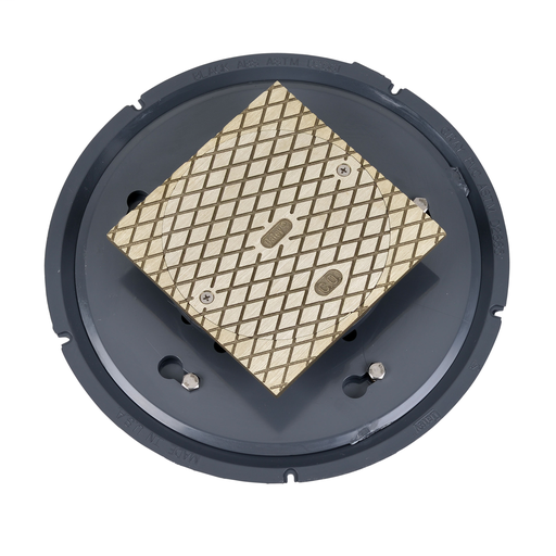 Oatey® 3" or 4" PVC Adj. Commercial Cleanout w/ 6" NI Cover & Square Ring