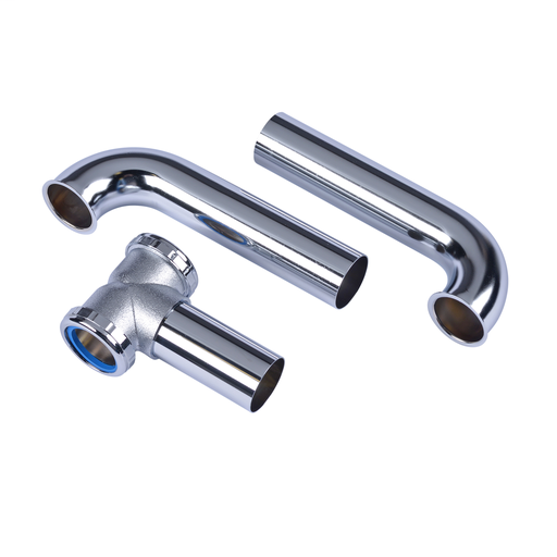 Dearborn® 1-1/2" x 16" Center to Center, Hi-Line w/ Baffle Tee - 20 Ga.