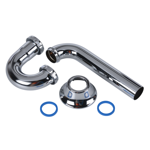 Dearborn® 1-1/4" P-Trap - 20 Ga. w/ Deep Flange