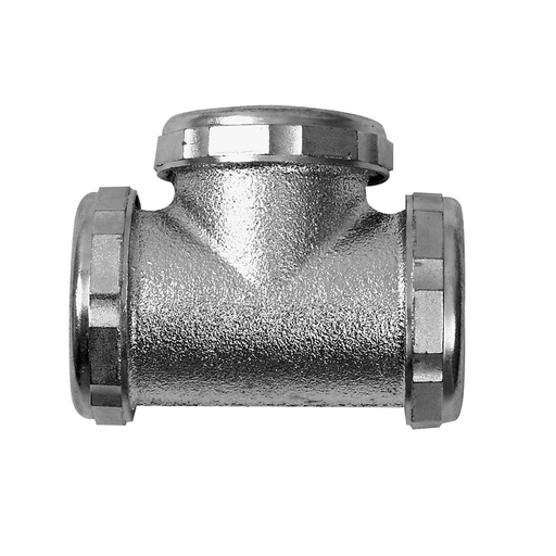 Dearborn® 1-1/2" Tee Slip Joint, Chrome - 20 Ga.