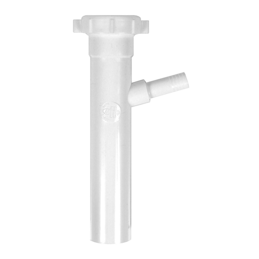 Dearborn® 1-1/2" x 8" Branch Tailpiece, Slip Joint Top w/ 1/2" Branch