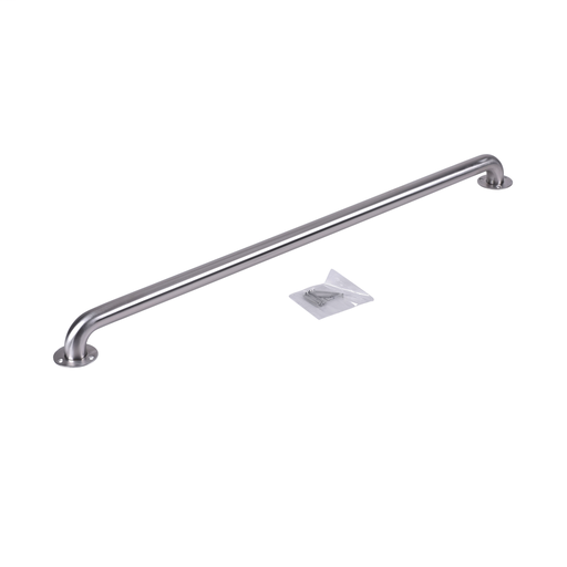 Dearborn® 1-1/2" x 42" Stainless Steel Grab Bar w/ Exposed Flange, Satin Finish
