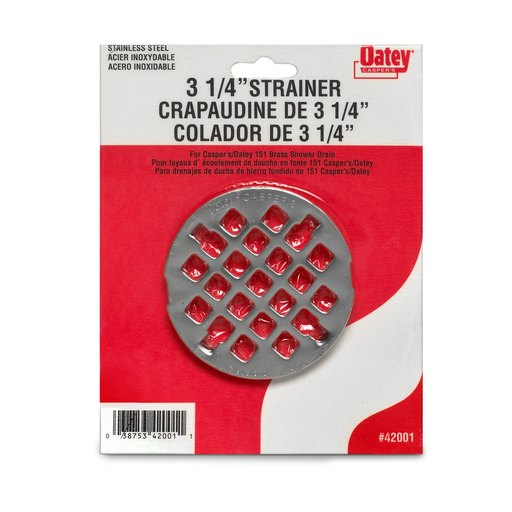 Oatey® 3-1/4" Carded Stainless Steel