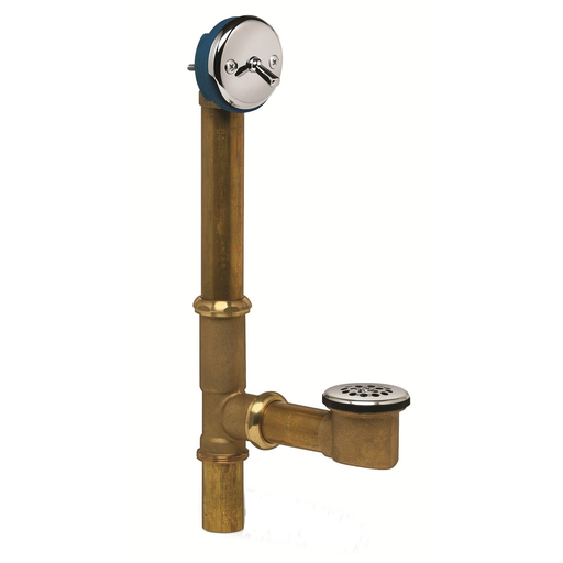 Dearborn® Full Kit, Brass Tubular - 17 Ga. Trip Lever Stopper w/ Chrome Finish Trim