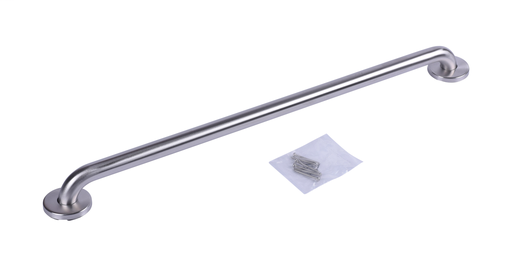 Dearborn® 1-1/4" x 32" Stainless Steel Grab Bar w/ Concealed Flange, Satin Finish