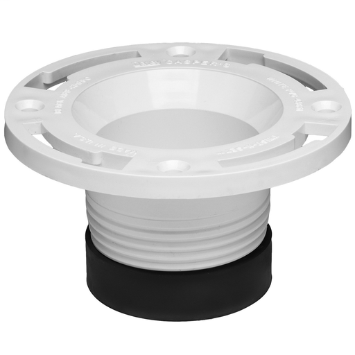 Oatey® 3" PVC Twist-N-Set closet flange