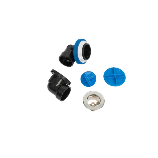 True Blue ABS Rough Kit, w/ Test Kit, Chrome