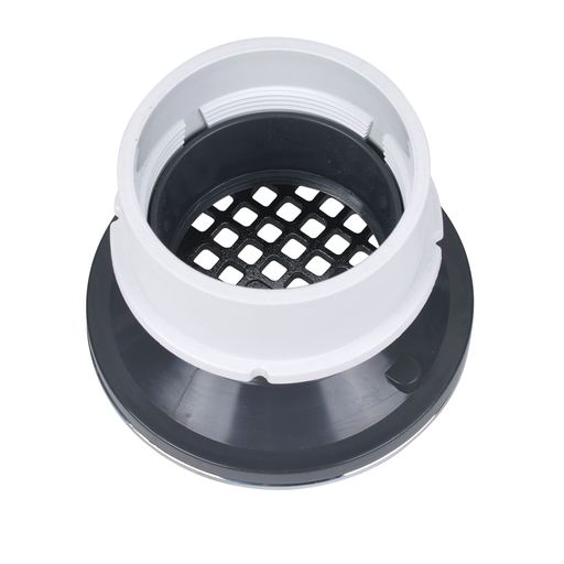 Oatey® 4" PVC Hub Base General Purpose Drain w/ 6" CHR Grate