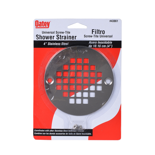 Oatey® 4" Stainless Steel – carded