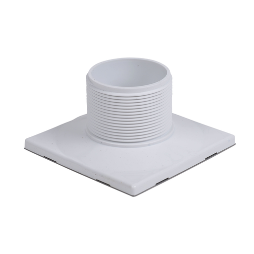 Oatey® 2" or 3" PVC drain w/ square stainless steel Snap-Tite Strainer, BARREL and STRAINER ONLY
