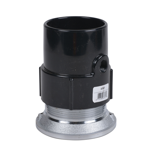 Oatey® 3" or 4" ABS General Purpose Pipe Fit Drain w/ 5" Cast CHR Grate & Round Top