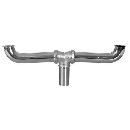 Dearborn® 1-1/2" x 16" Center To Center, Slip Joint w/ Baffle Tee - 20 Ga.