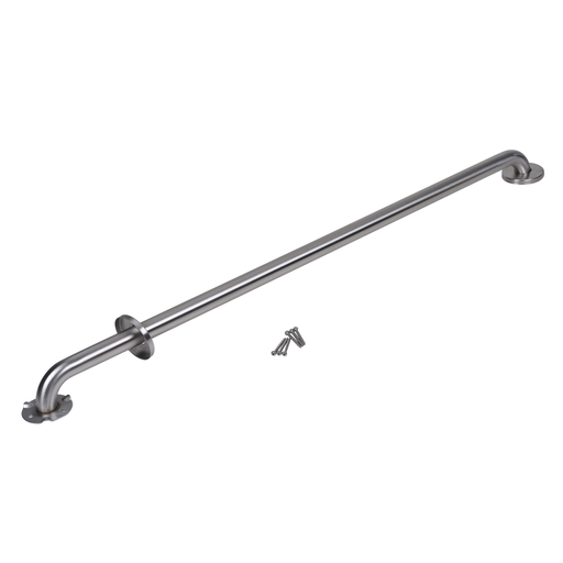 Dearborn® 1-1/4" x 42" Stainless Steel Grab Bar w/ Concealed Flange, Satin Finish