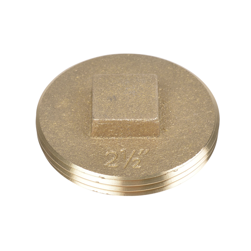 Oatey® 2-1/2" 185 Brass cleanout plug