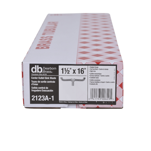 Dearborn® 1-1/2" x 16" Center To Center, Hi-Line - Budget Ga.