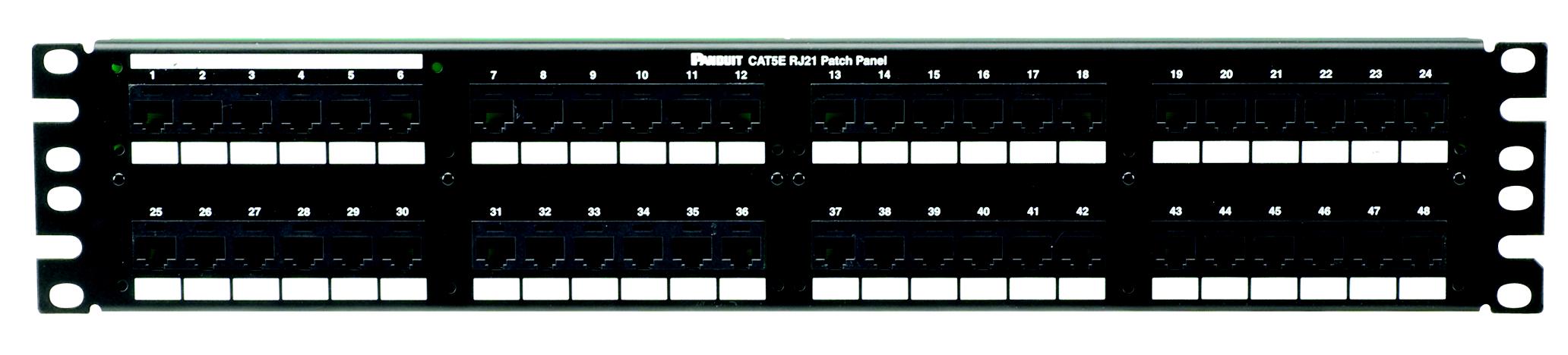 Product image for PAN DP485E88TV25 Cat5e,RJ21-RJ45,48