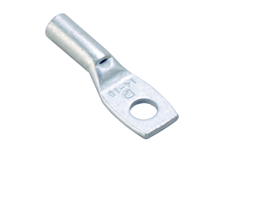 Product image for Panduit LCB6-56W-L Pan-Lug™ Copper 1 Hole Straight Tongue Compression Lug
