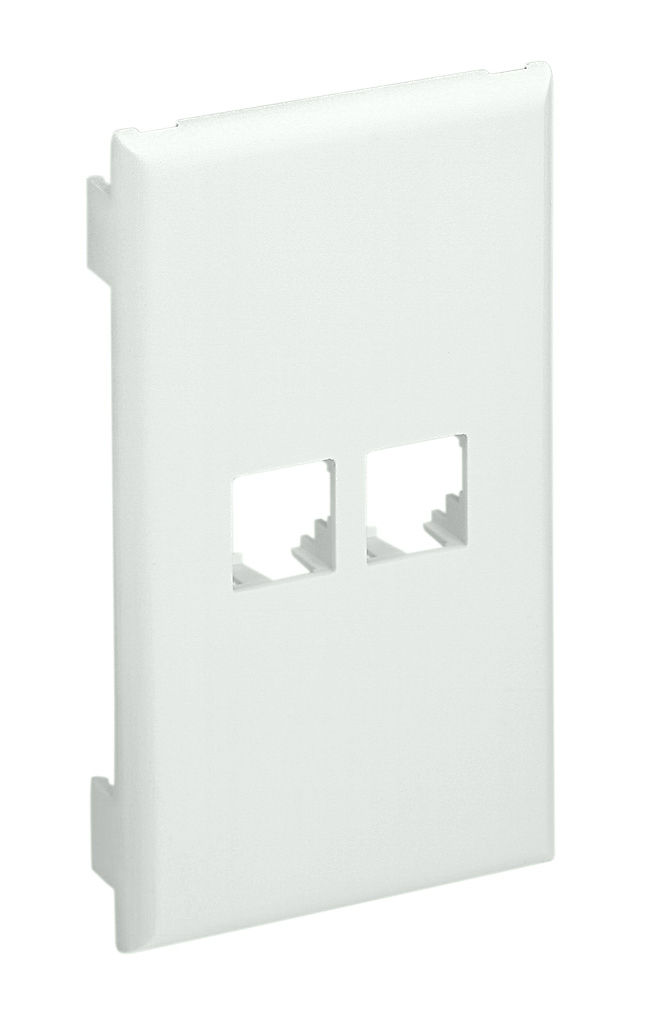 Panduit T70NV2IW Snap-on Verticalical Communication Faceplate Designed To Accept Two Nordx/cdt* Communication Modules (not Included) Product image for Panduit T70NV2IW Snap-on Verticalical Communication Faceplate Designed To Accept Two Nordx/cdt* Communication Modules (not Included)