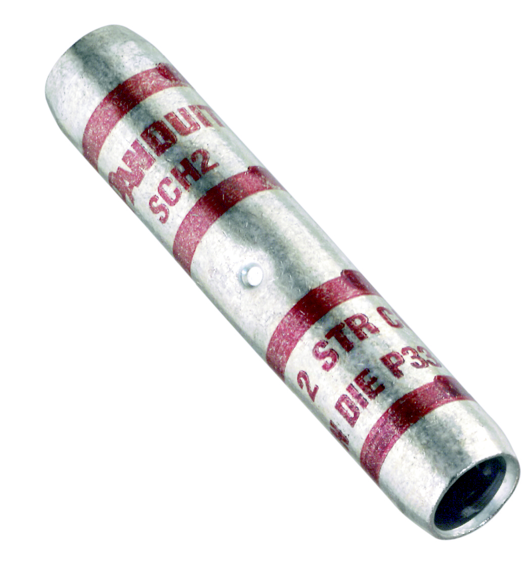 Copper Compression Splice with Corona Relief Taper