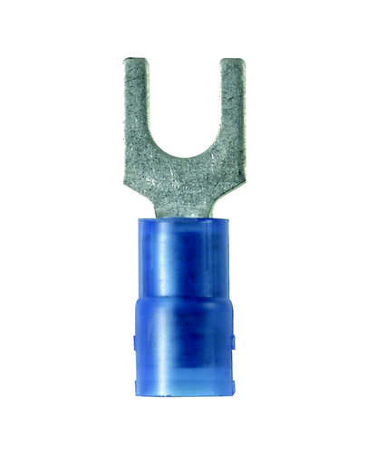 Product image for Panduit PNF14-14F-C Nylon Insulated Funnel Entry Fork Terminal