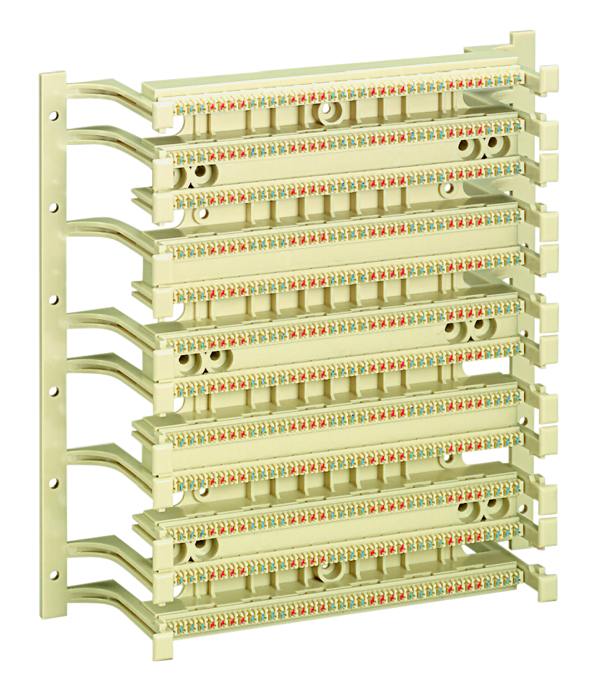 Product image for Panduit GPBW432-X 432 Pair Punchdown Base with Legs, Cat 6