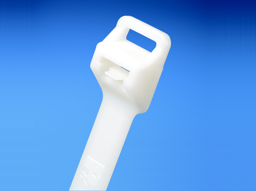 Product image for Panduit PRT2EH-C Cable Tie, Releasable, 9.0"L (229mm), Extra-Heavy, Nylon, Natural