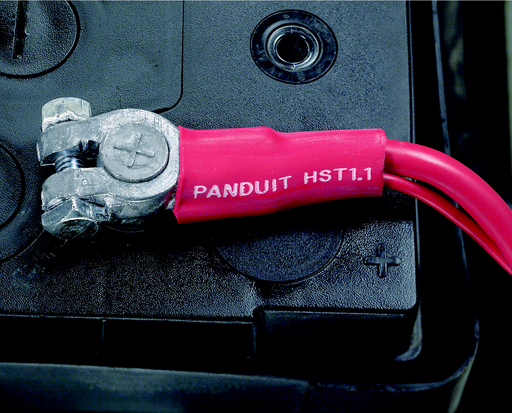 Product image for Panduit HST0.4-3-Q2Y Heat Shrink Thick Adhesive, 4"(10.2mm) Diameter, Red