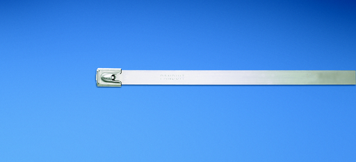 Product image for Panduit MRS2H-L4 Radial Seal Tie, 304 SS, Heavy, 12.2" (310mm), 0.010" (0.25mm)