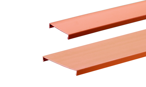 Product image for Panduit C2OR6 Channel Cover, 2" x 2" (50mm x 50mm), 6', Fiber-Duct, Orange