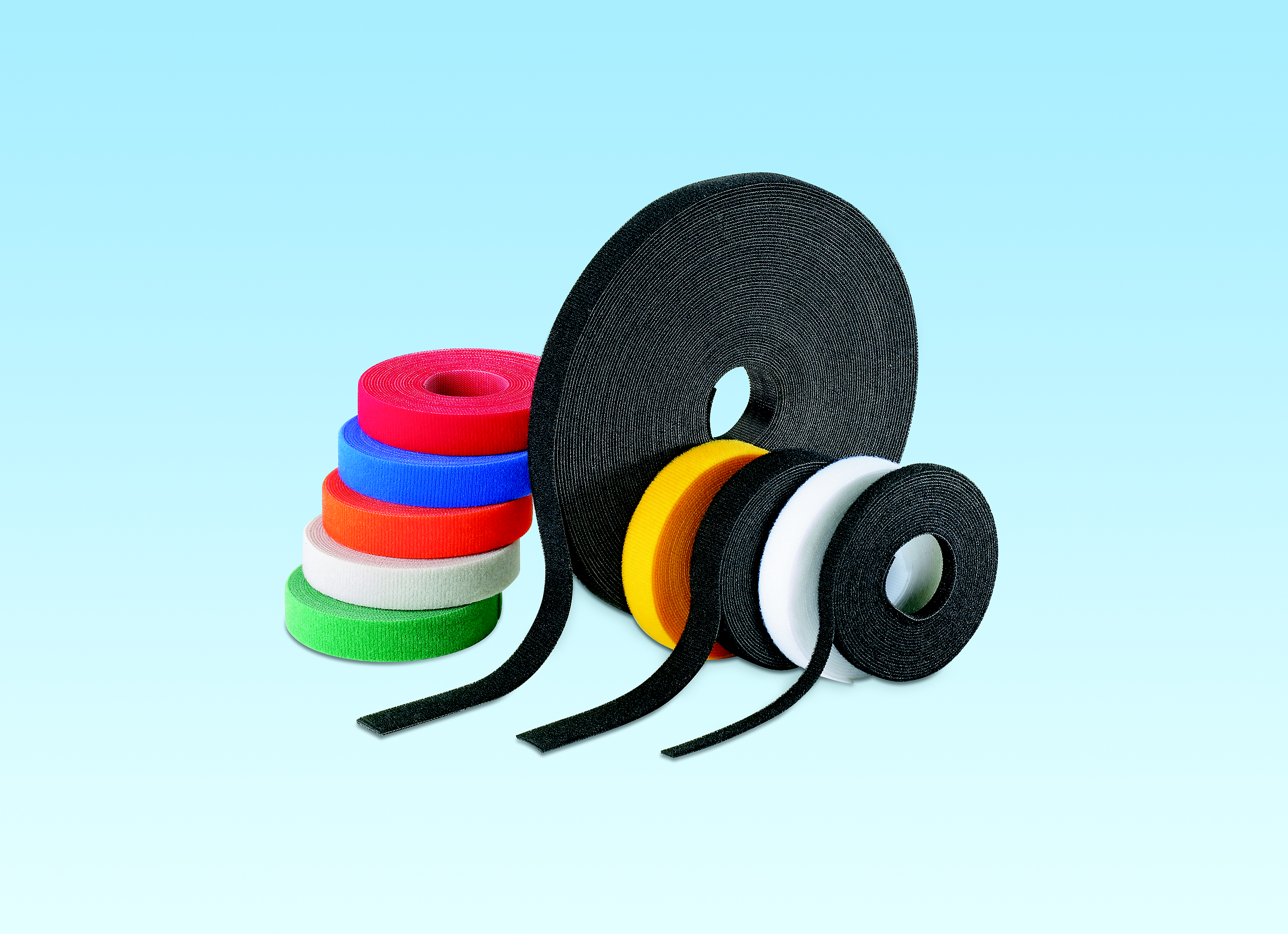 Panduit HLM-15R5 Hook & Loop Roll, 15' L(4.6m), .33"W (8.4mm), Green Product image for Panduit HLM-15R5 Hook & Loop Roll, 15' L(4.6m), .33"W (8.4mm), Green