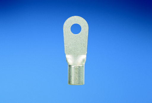 Product image for Panduit P8-38RHT6-Q Ring, HiTemp, Non Insulated, 8 AWG, 3/8IN Stud, PK25