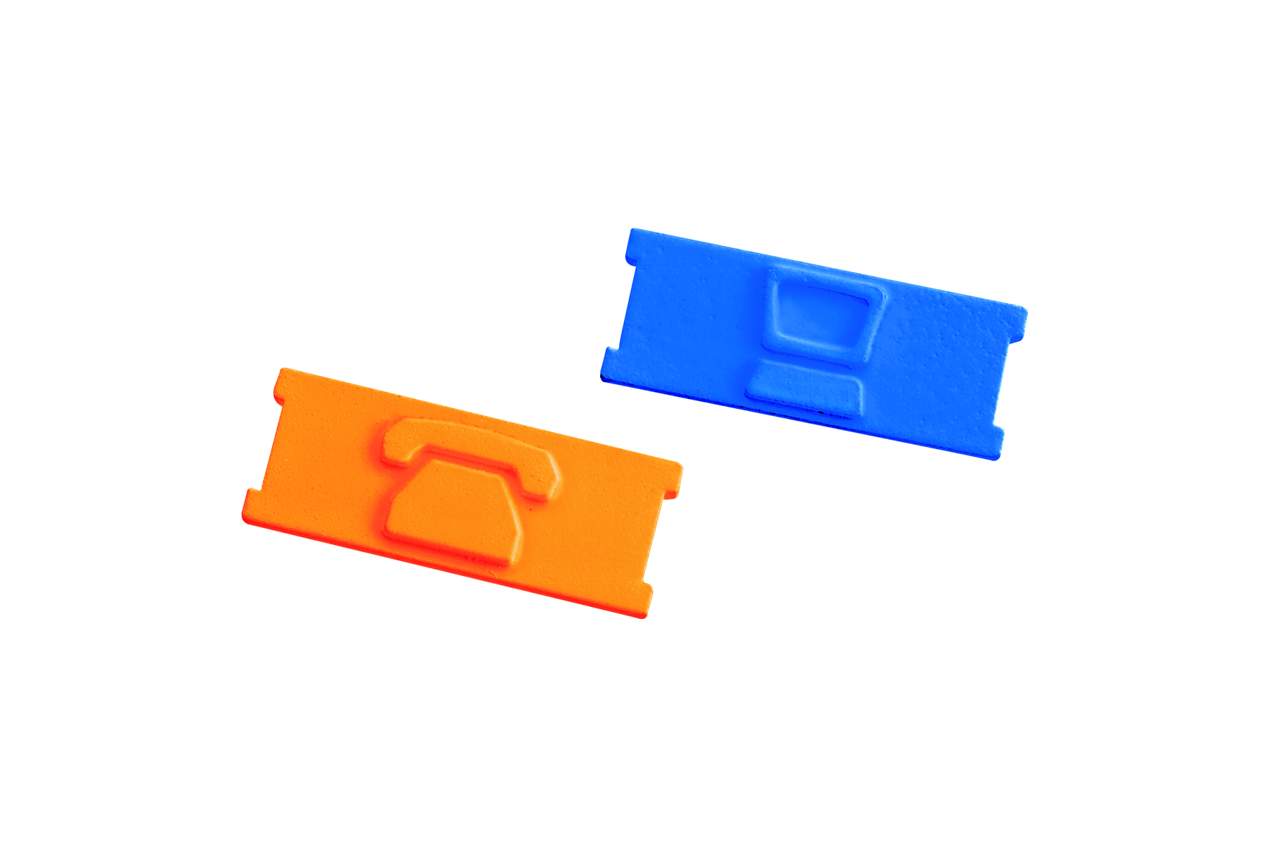 Product image for Panduit UICIPIG-C Phone Icon, Ultimate ID, Intl Gray