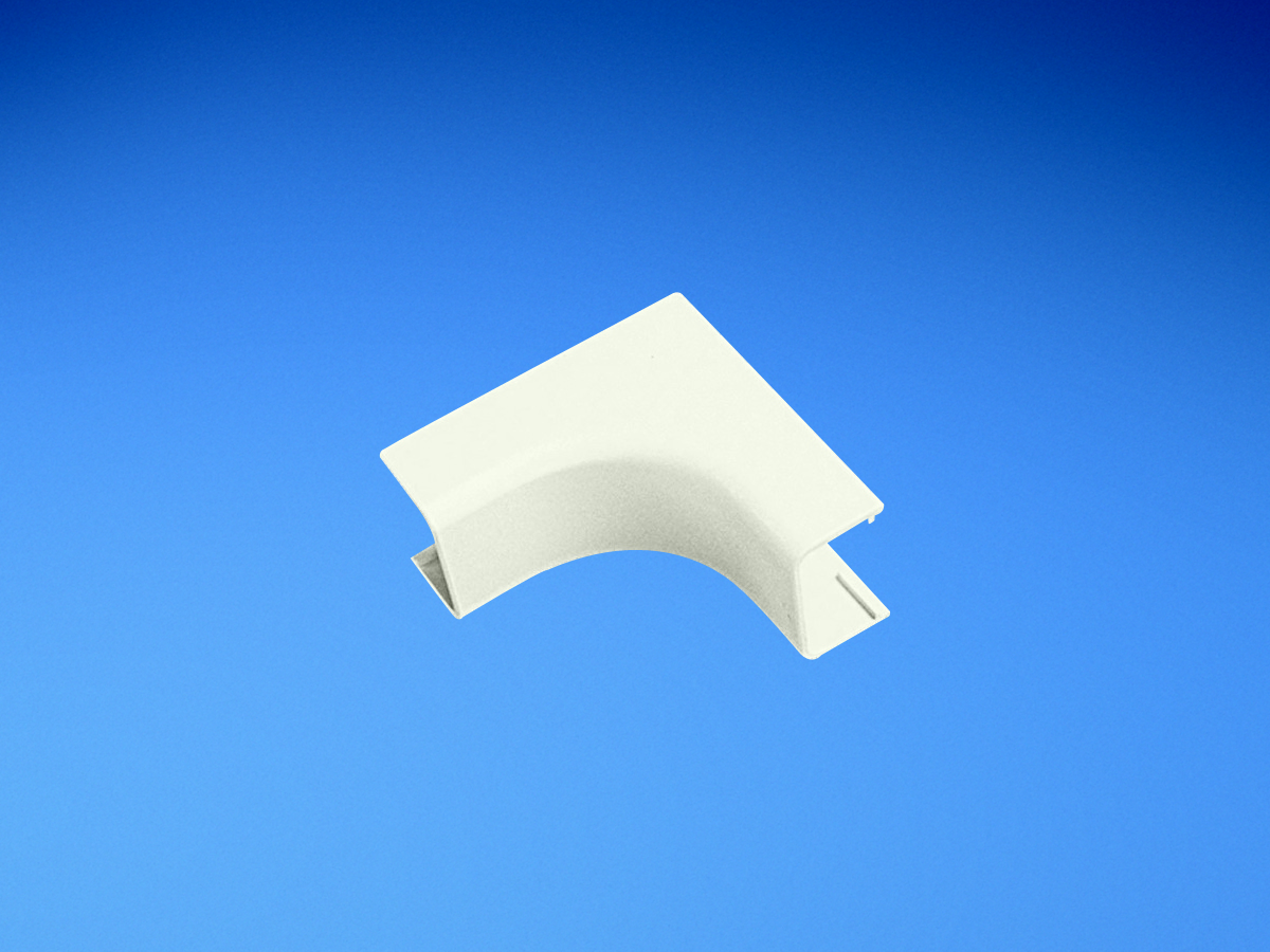 Product image for Panduit ICFC5IG-X Inside corner fitting for use with LD5, LDPH5, and LDS5 raceway.