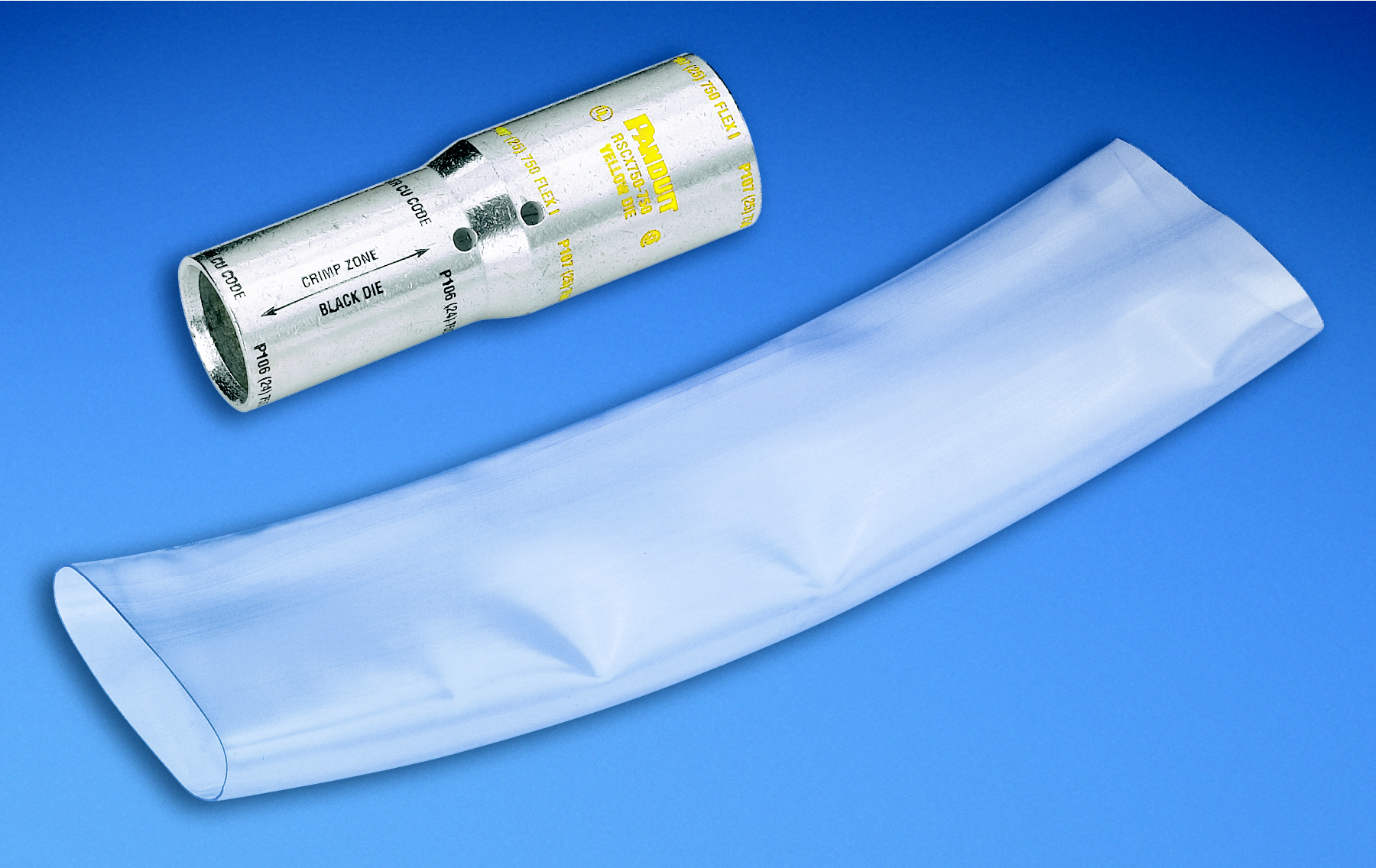 Panduit RSCK4/0-4-1 Copper Compression In-Line Reducing Splice Kits, 4/0 . #4 AWG Code/Flex Product image for Panduit RSCK4/0-4-1 Copper Compression In-Line Reducing Splice Kits, 4/0 . #4 AWG Code/Flex