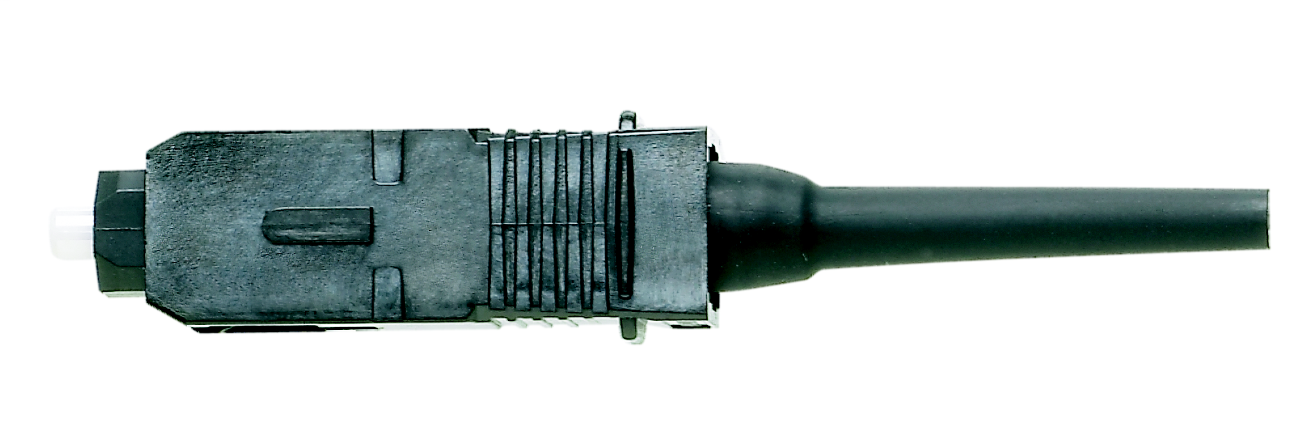 Product image for Panduit FSCMPC5BL SC 50/125m Composite Ferrule Multimode Simplex Connector, Black Boot