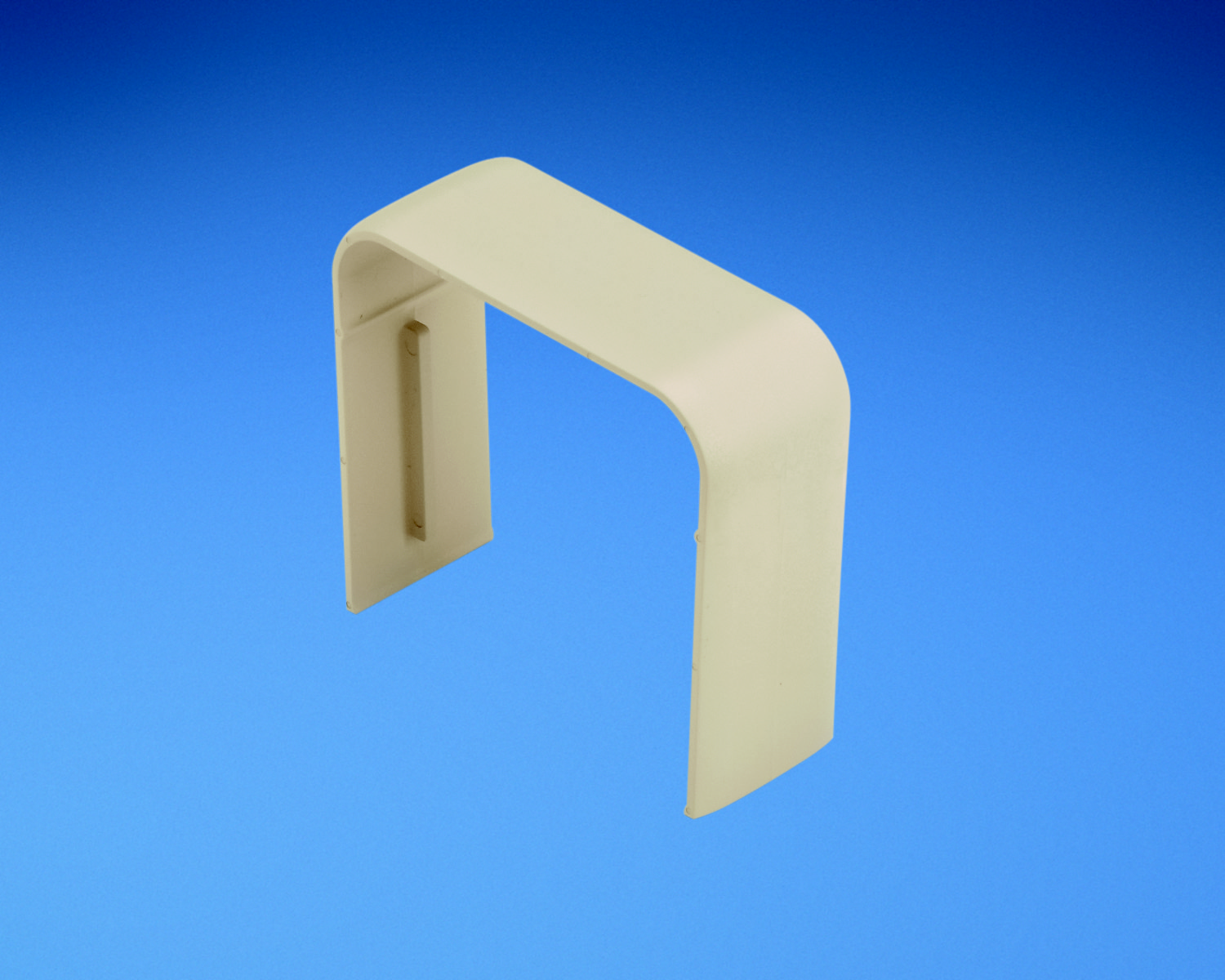 Product image for Panduit OFR20CCOS-X Coupler fitting. For use with office furniture raceway.