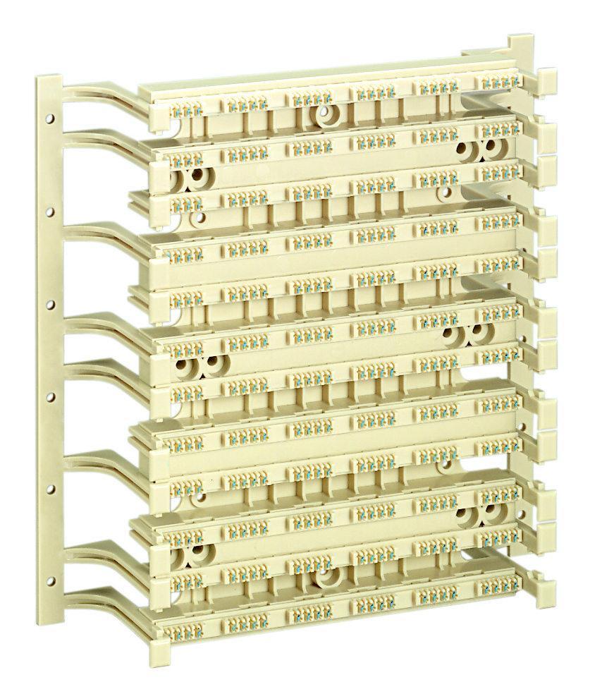 Product image for Panduit GPBW72-X 72 Port Punchdown Base with Legs, Cat 6
