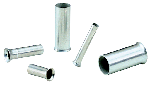 Product image for Panduit F76-12-M Ferrule, Non-Insulated, 18 AWG (0.75mm), 0.47"(12.0mm) Length