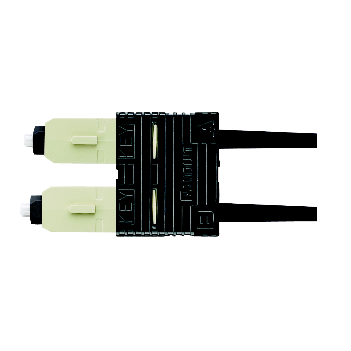 Product image for Panduit FSCDMC5BL Sc Multimode Duplex Fiber Optic Connector, Black Boot