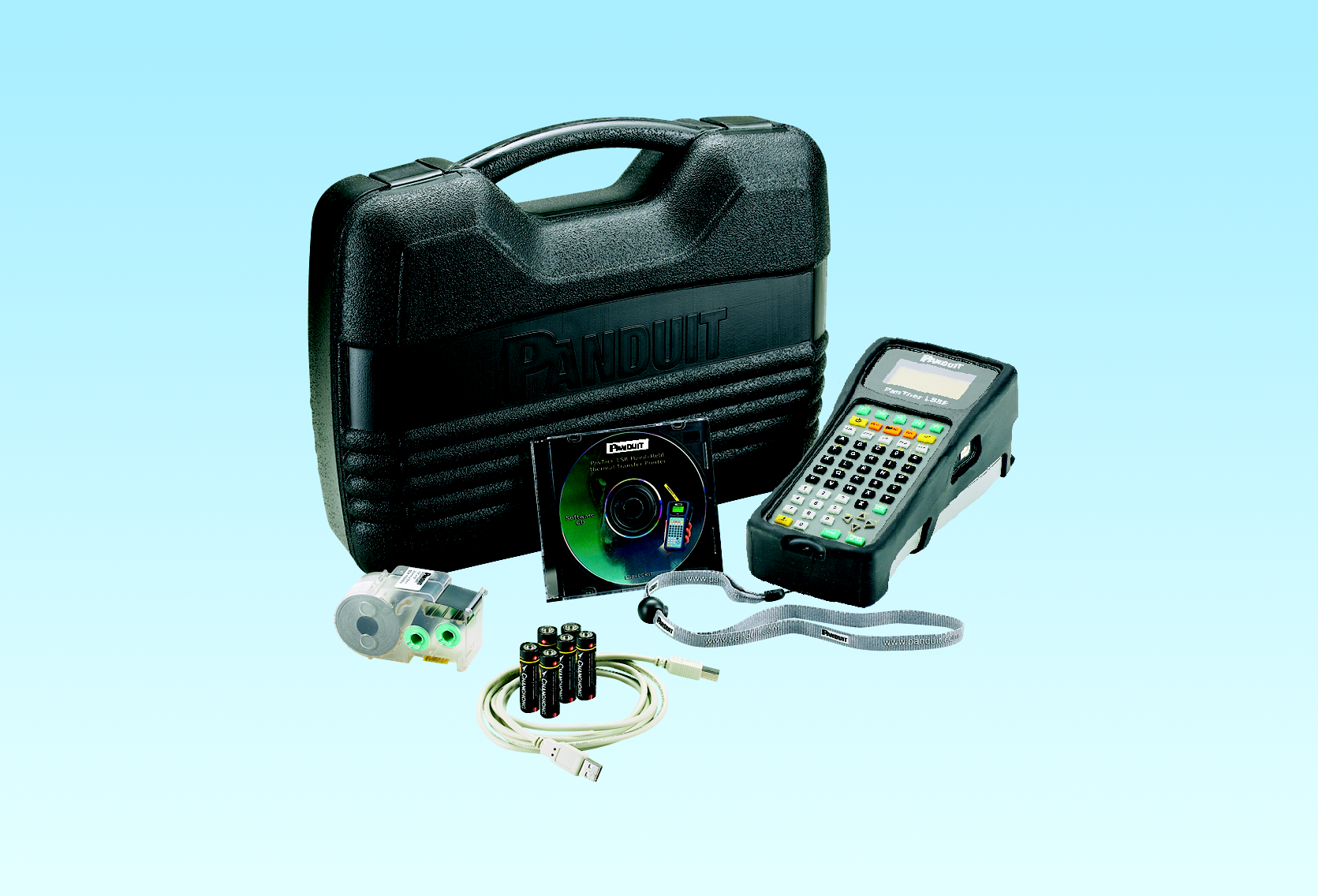 Product image for Panduit LS8-PCKIT LS8/LS8E, PC Interface Kit with USB Cable and Software