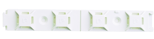 Product image for Panduit ABMQS-A-Q Multiple Bridge Cable Tie Mount, Adhesive Tape, 5.8mm