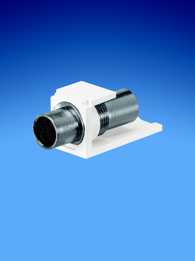 Product image for Panduit CMSVCEIY Module, S-Video Pass Through, Electric Ivory