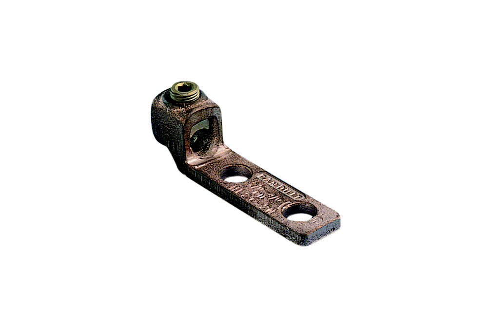 Panduit HL30-2N-2 Copper Mechanical Lug, 2 Hole, NEMA, 4/0 STR - 300 kcmil, 1/2" (12.7mm) Stud Product image for Panduit HL30-2N-2 Copper Mechanical Lug, 2 Hole, NEMA, 4/0 STR - 300 kcmil, 1/2" (12.7mm) Stud