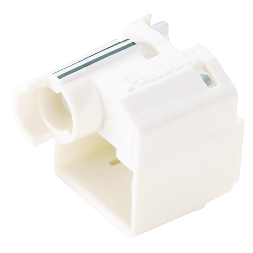 Product image for Panduit PSL-DCPLR-IW Recessed Lock-in Device, Ten Devices (White) and One Tool (Black)