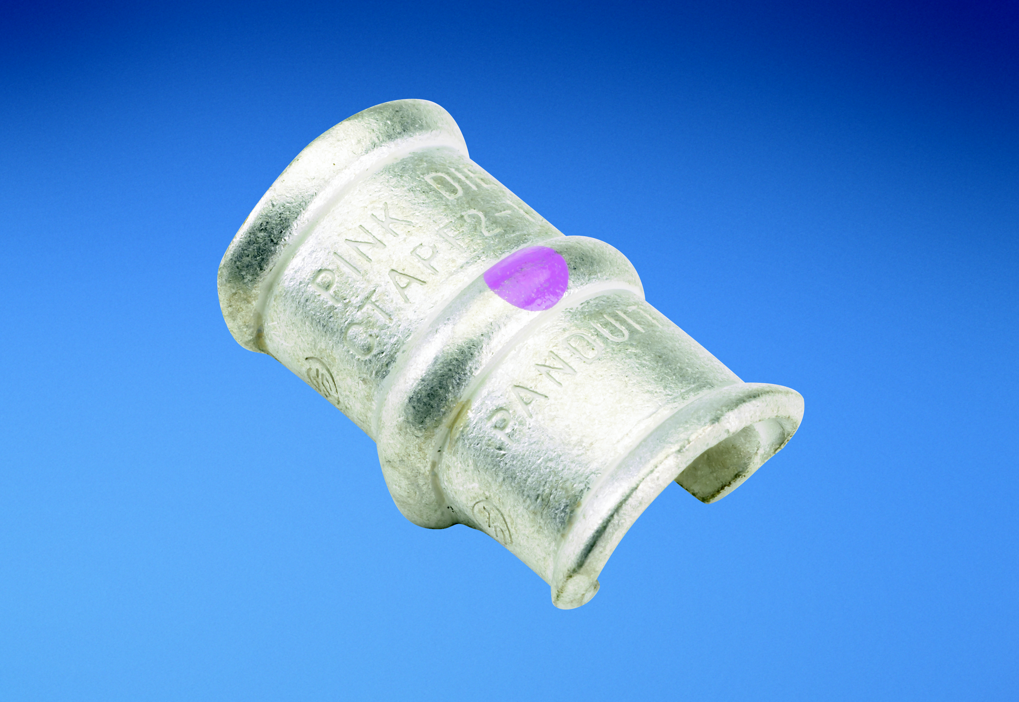 Product image for Panduit CTAPF2/0-12TP-Q Copper Compression CTAP's, Thin Wall, Tin-Plated, #1 - 2/0 AWG Run, #12 - #1 AWG Tap