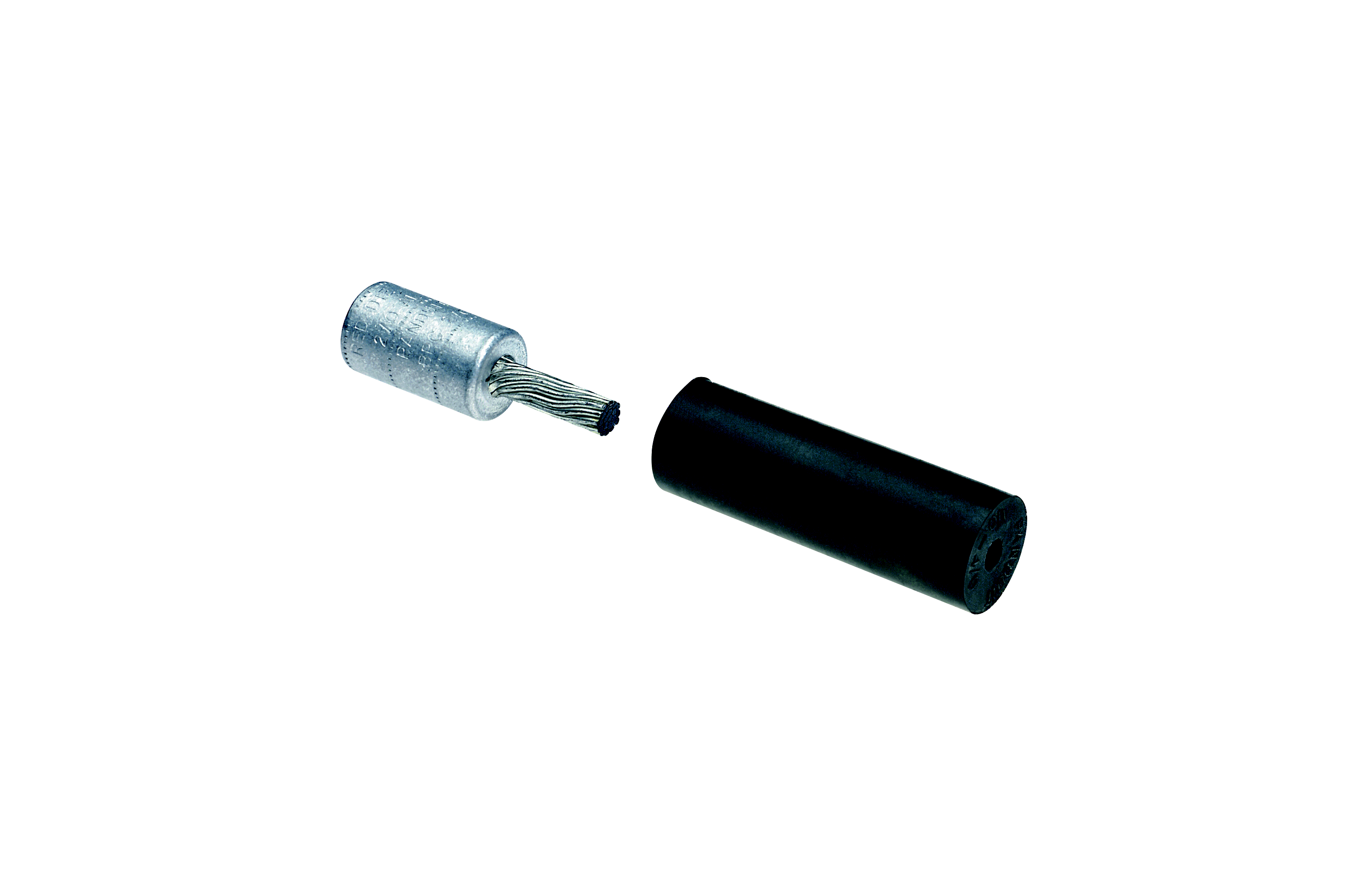 Product image for Panduit BPC600-6 Bi-Metallic Pin Connector, Aluminum 600 To Copper 350 kcmil