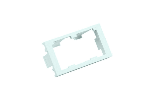 Product image for Panduit CHF2MEI-X 2-Port 1/3 Inch Electric Ivory ABS Flat Wire Ducting Insert
