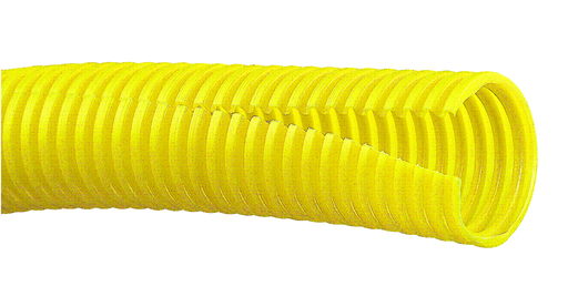 Product image for Panduit CLT35F-C4 Corr. Loom Tubing Slit, 0.35" (8.9mm) X 100' (30.5m), Yellow